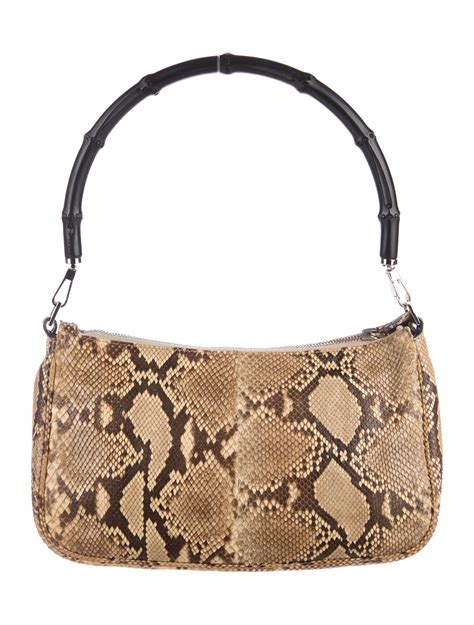 Gucci snakeskin purse